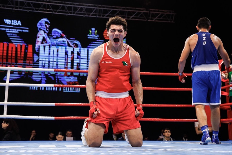 European boxers claimed four gold medals at the World Championships